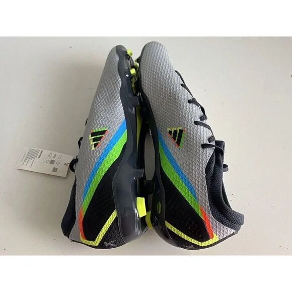 ADIDAS X SPEEDPORTAL.3 FG SOCCER CLEATS SHOES SILVER GW8454 Men’s Sz 13 - Picture 9 of 11